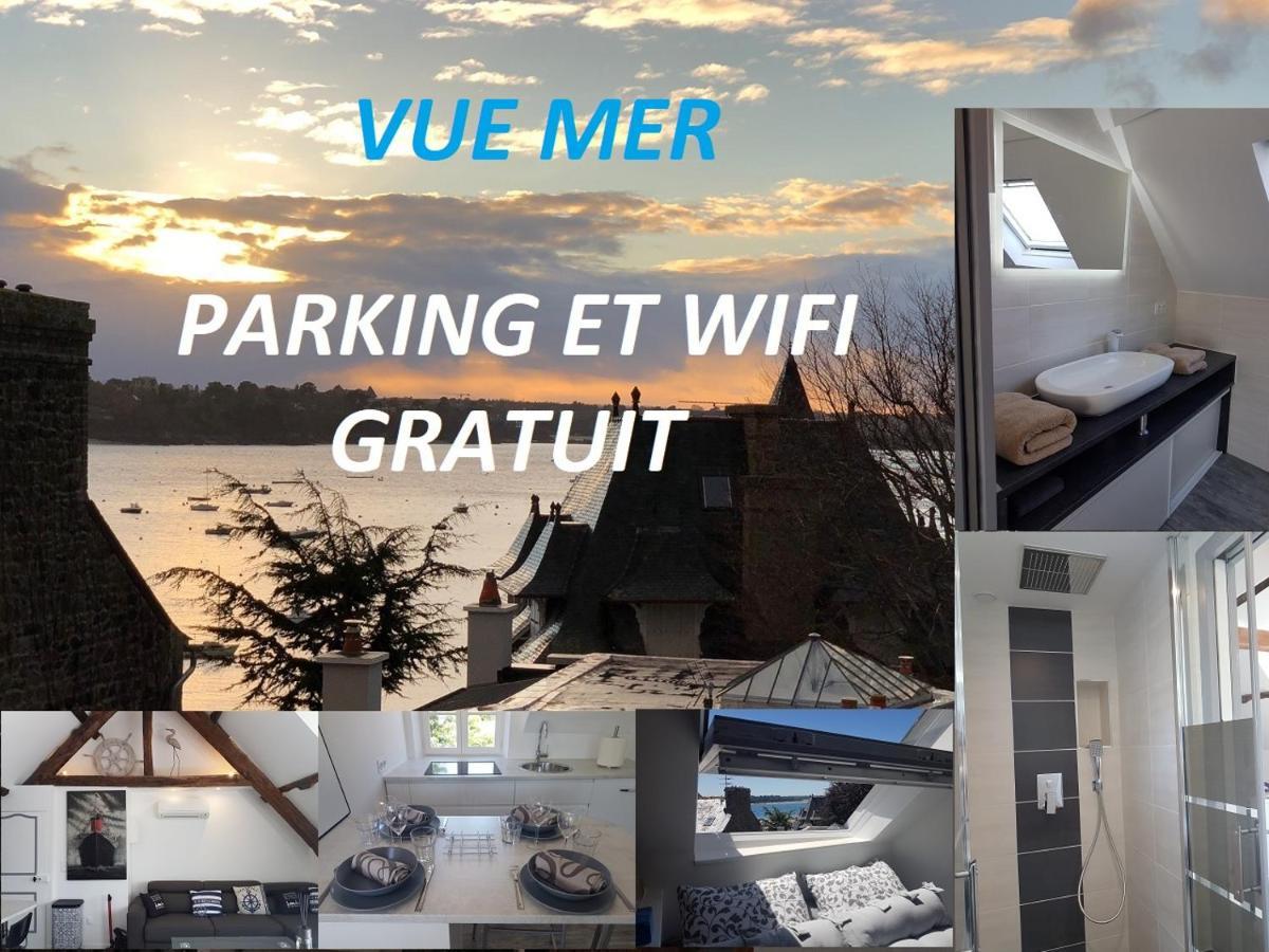 Logement Entier Saint Malo Vue Mer, Proche Ferry, Commerces Et Plage Solidor 50 M Bagian luar foto