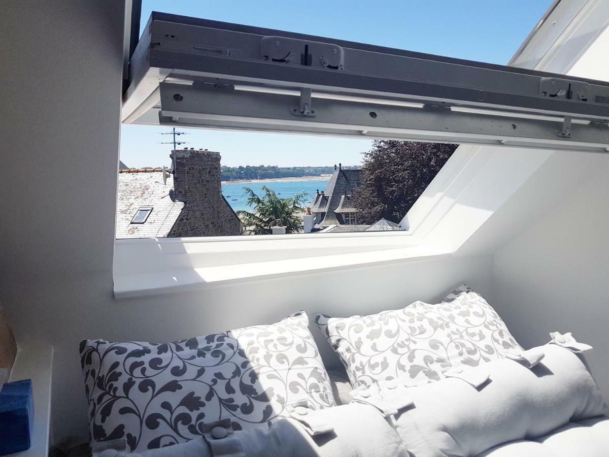 Logement Entier Saint Malo Vue Mer, Proche Ferry, Commerces Et Plage Solidor 50 M Bagian luar foto